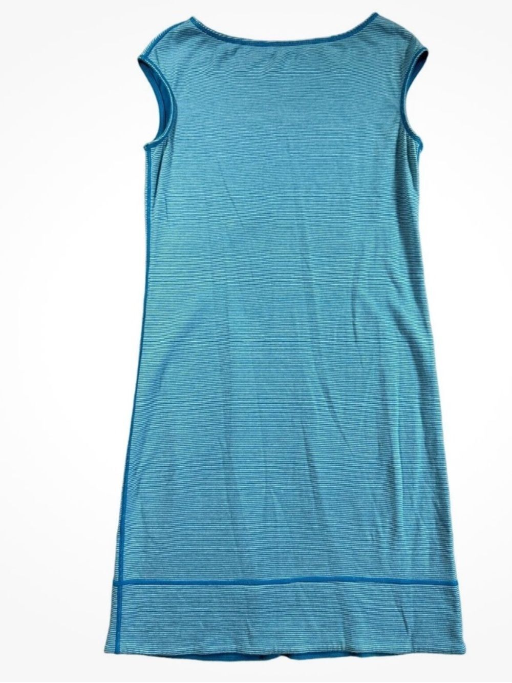 Tommy Bahama Women's Blue Striped Jersey Knit reversible Small